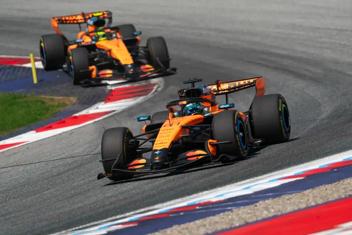 McLaren perde protagonismo na luta pelo título após GP da áustria