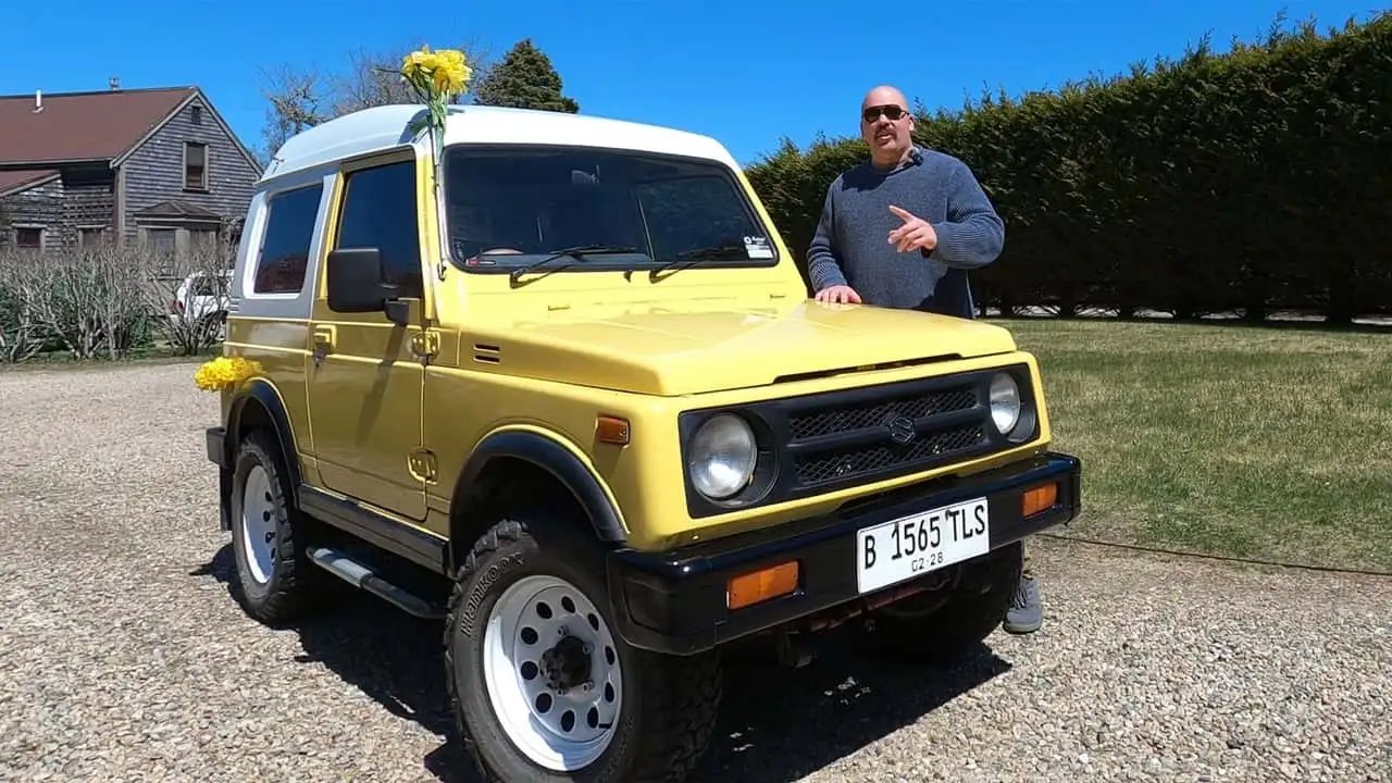 Motor avariado? Este dono teve uma ideia radical: transformar o seu Jimny num elétrico
