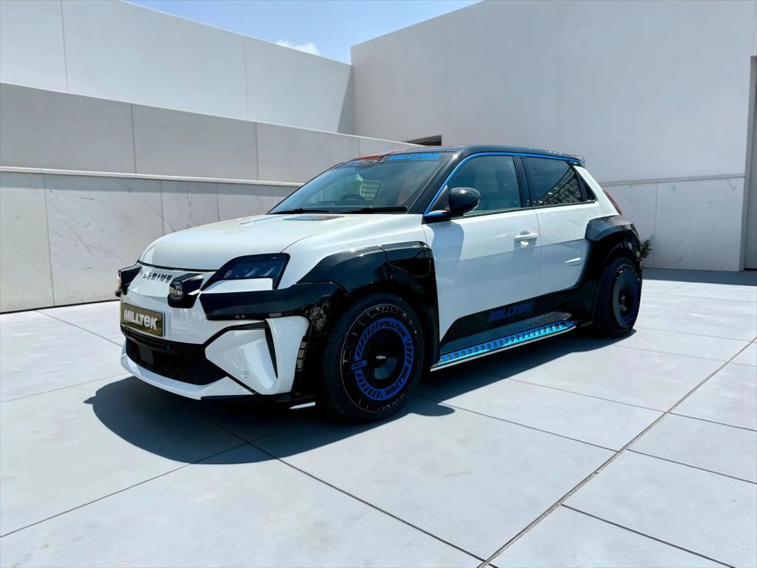 Renault 5 ainda mais radical? Este kit transforma o elétrico francês num verdadeiro monstro do Grupo B