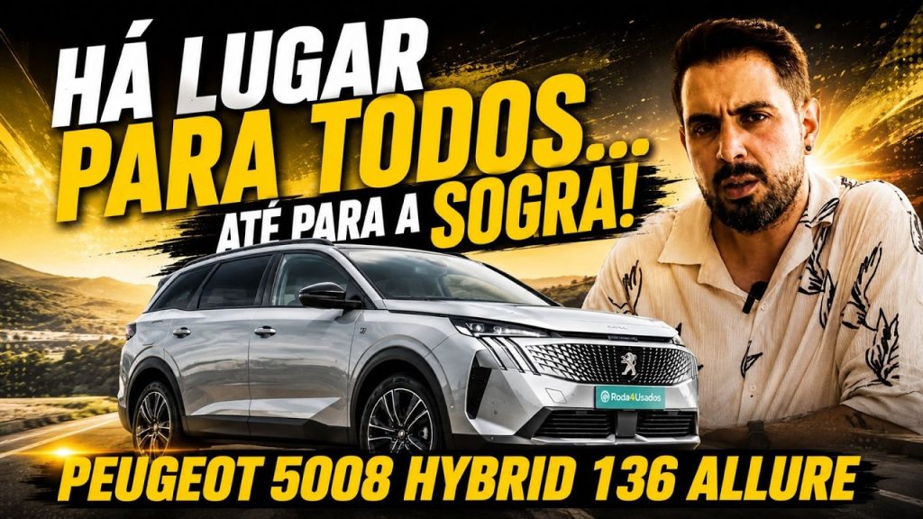 Peugeot 5008 Hybrid 136 Allure – O Joel foi à procura do carro perfeito para as férias em família!