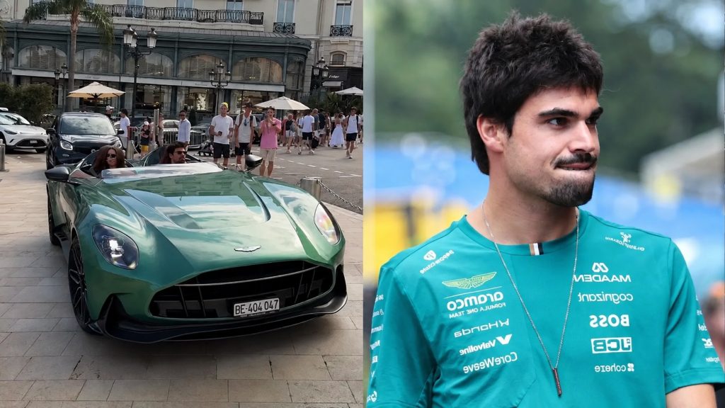 Lance Stroll visto a conduzir raro Aston Martin de 3 milhões em Monaco