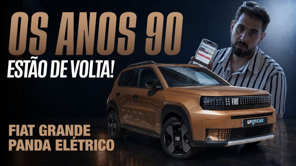 Fiat Grande Panda Elétrico – O Joel foi à procura de um carro que o fizesse voltar aos anos 90…!