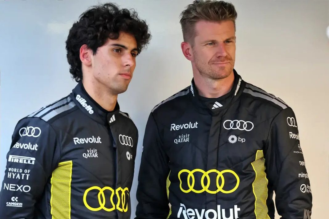 Audi confirma continuidade de Hülkenberg e Bortoleto para 2027