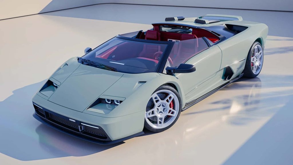 Cortaram o tejadilho a um Lamborghini Diablo e “deram-lhe”550 CV. Este foi o resultado