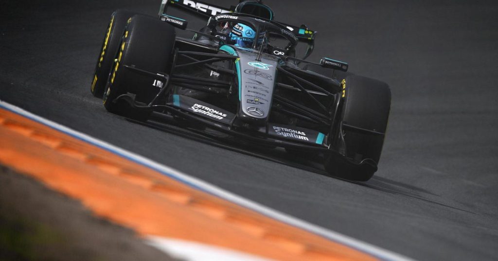 George Russell conquista a pole no sprint do Grande Prémio da Holanda 2026