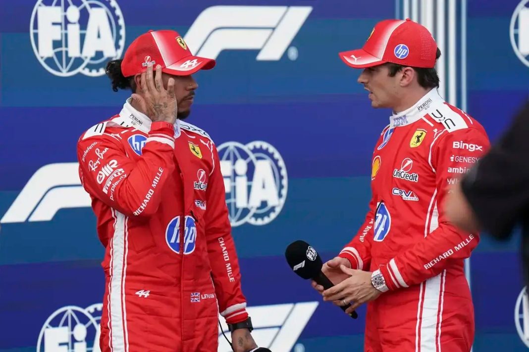 Hamilton e Leclerc em confronto tenso na Ferrari após GP da holanda