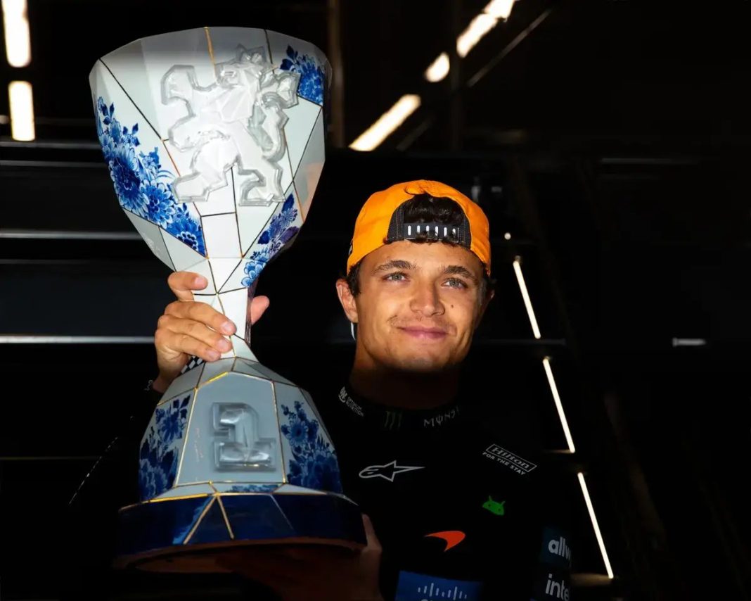 Lando Norris atribui sucesso da McLaren ao seu talento, não ao carro