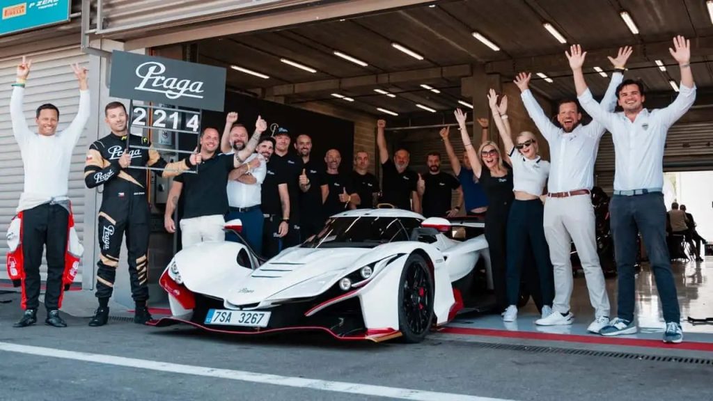 Praga Bohema pode ter acabado de bater o recorde da Pagani em Spa