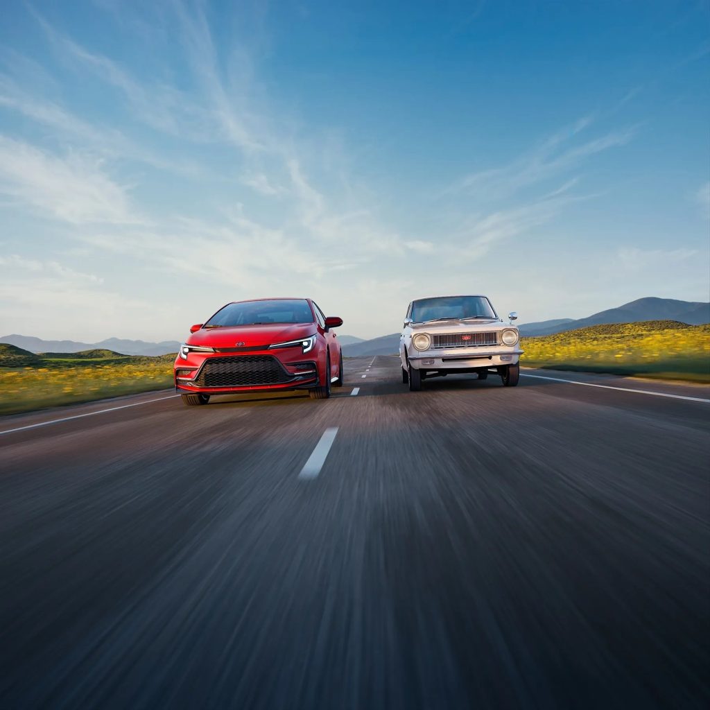 Toyota celebra 60 anos do Corolla com edição especial de aniversário… nos EUA