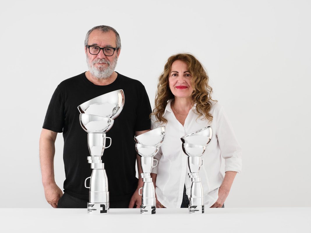GP de Itália 2026 com troféu artístico inspirado em objetos frágeis