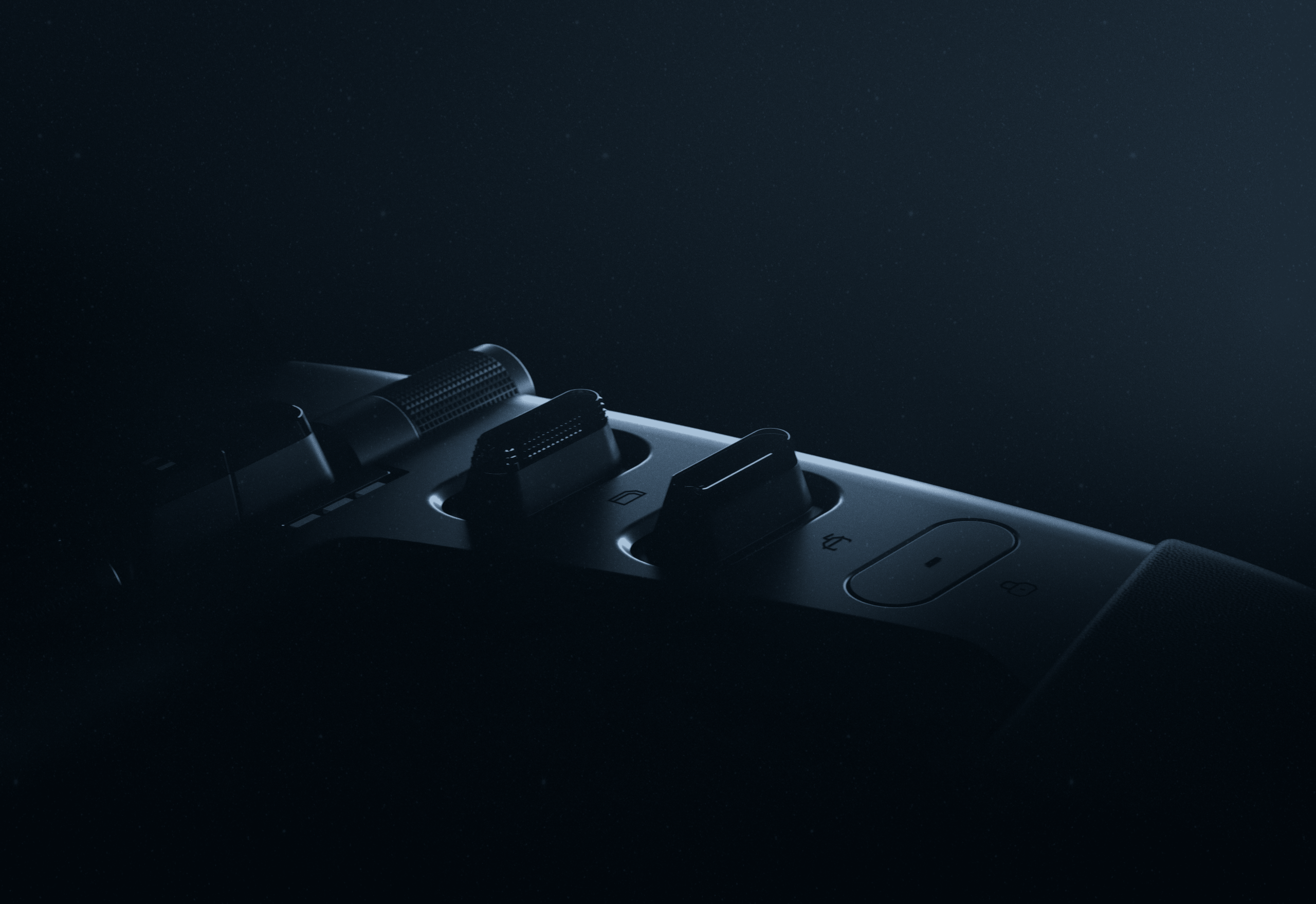 A consola central do Exobot, com o ecrã que a Ceer chama Digital Horizon