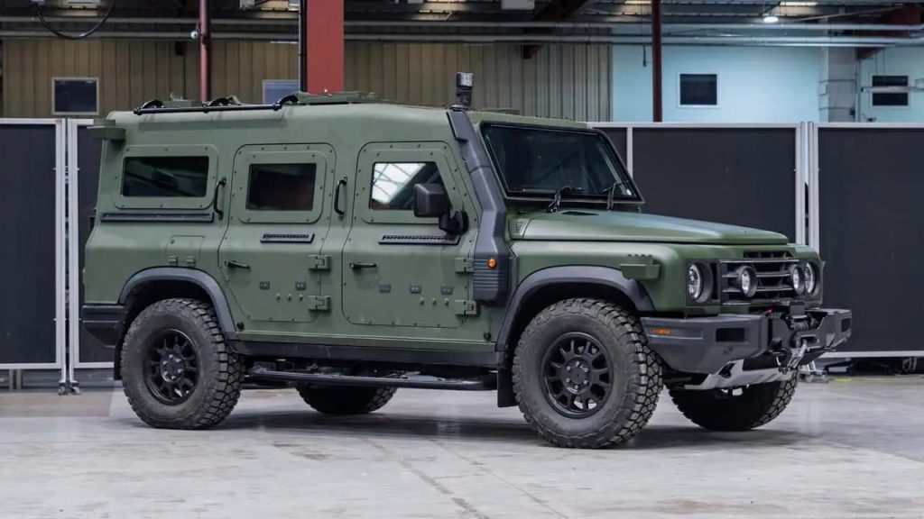 Este INEOS Grenadier blindado, também, pode substituir os Land Rover do Exército Britânico