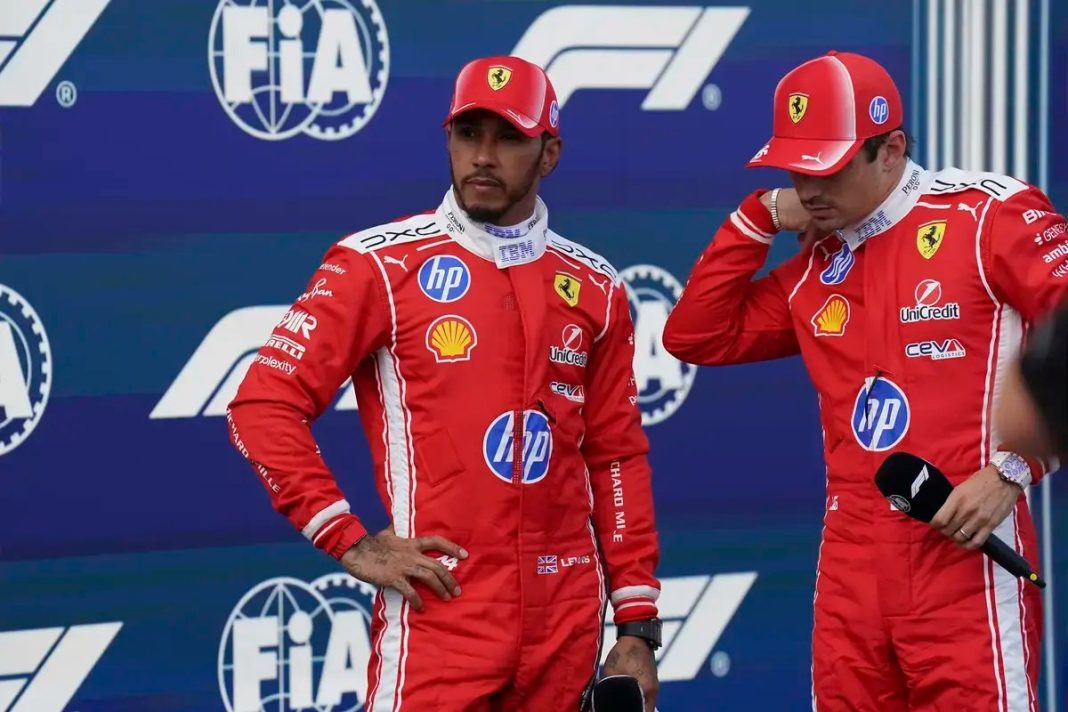 Ferrari confirma conversas de reconciliação entre Hamilton e Leclerc