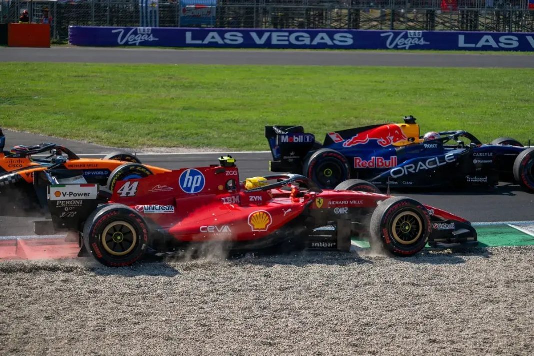 Ferrari pondera mudar ordens de equipa após colisão entre Hamilton e Leclerc