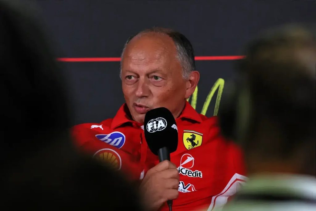 Fred Vasseur admite conflito entre pilotos da Ferrari no GP de itália