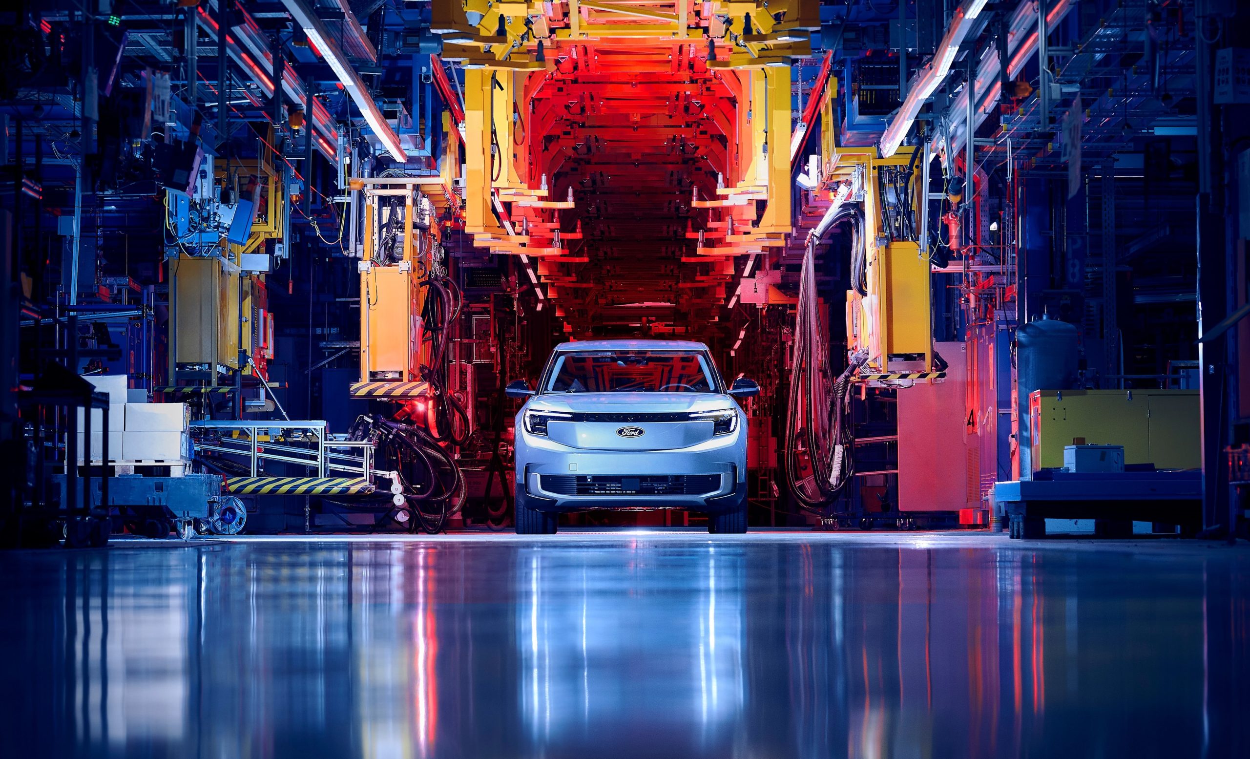 O arranque da produção do Explorer eléctrico em Colónia, em 2024, sobre a plataforma MEB da Volkswagen