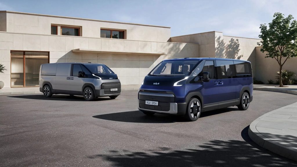 Kia PV7: novo furgão elétrico chega com até 460 km de autonomia e 8 m³ de carga