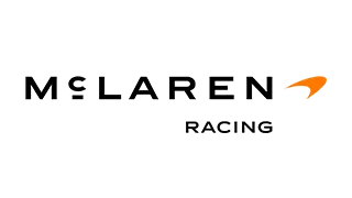 O novo logótipo principal da McLaren, com o Speedmark mantido ao lado do novo lettering.