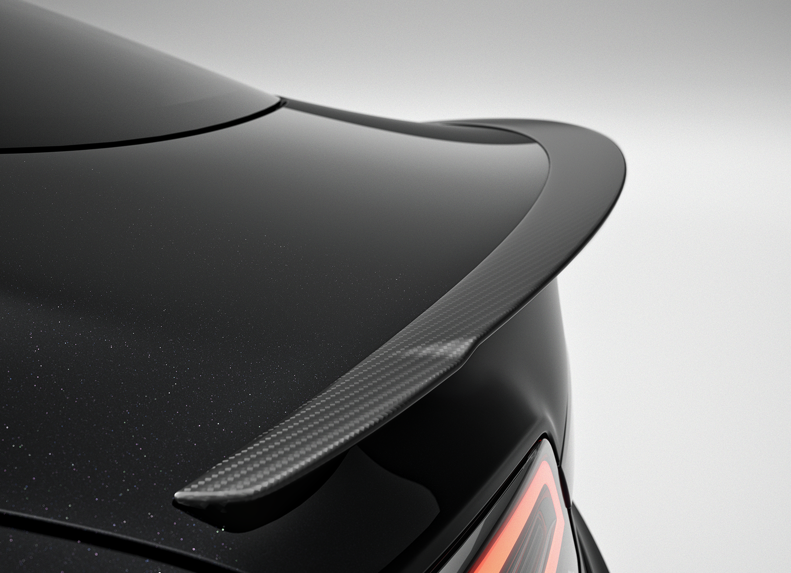 O exterior do Tesla Model S, noutro ângulo