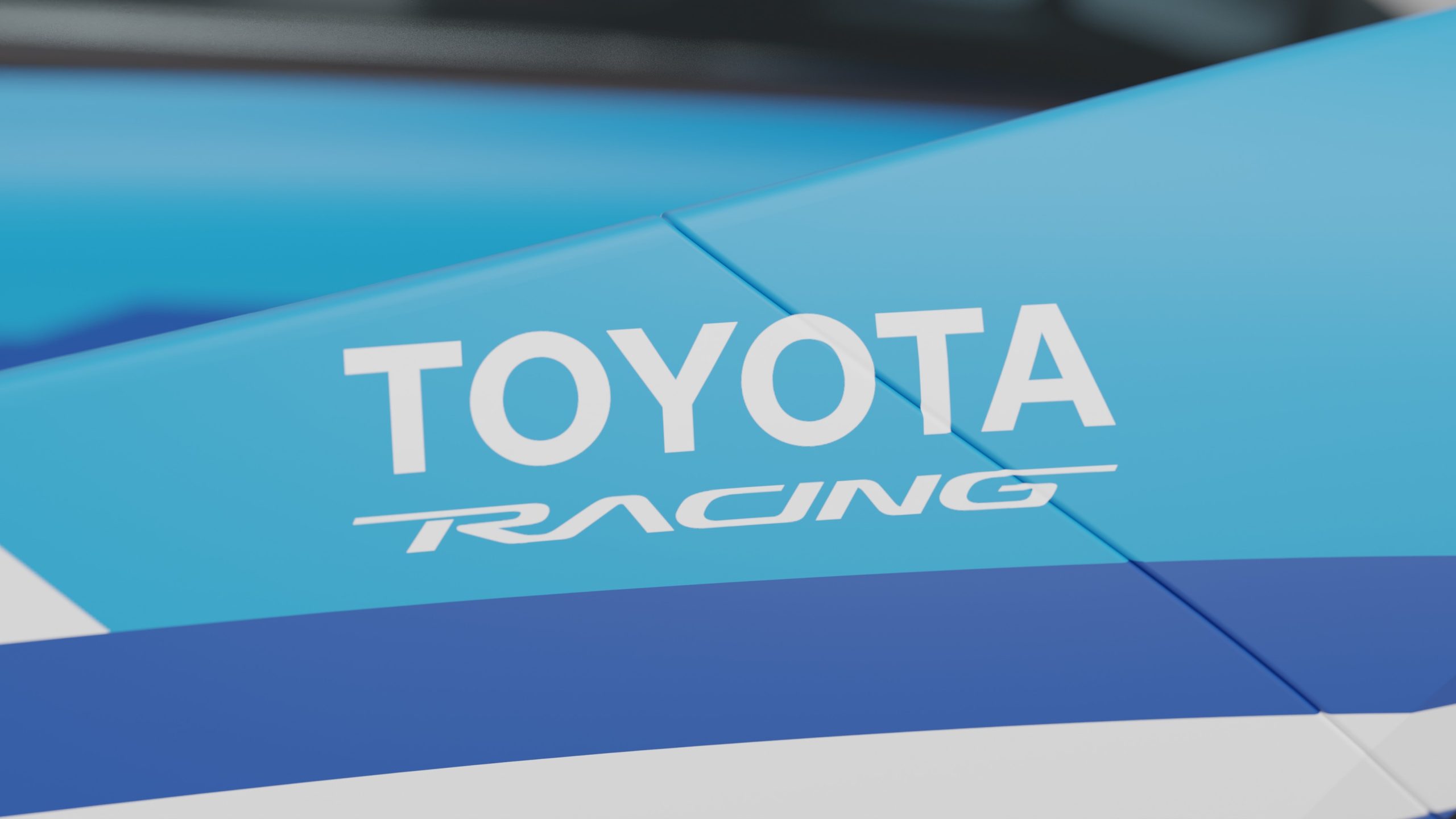 Na imagem, o protótipo H24EVO com as cores da Toyota Racing, numa imagem oficial da MissionH24