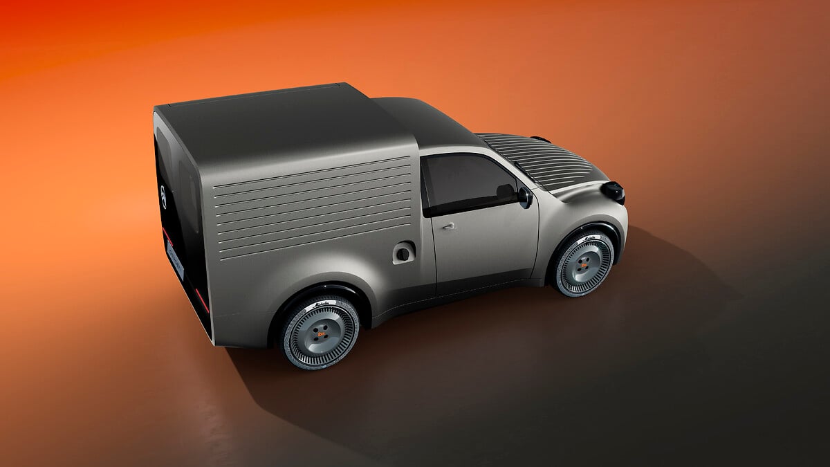 Citroën 2 CV Fourgonnette Concept, estudo de design oficial.