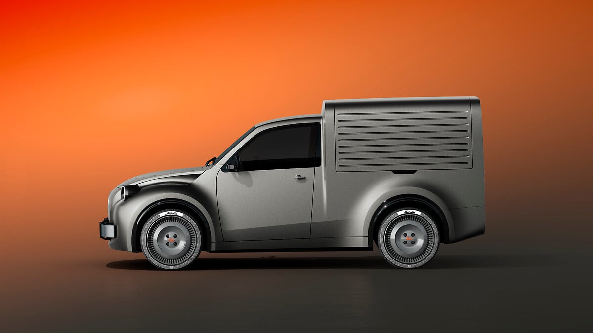 Citroën 2 CV Fourgonnette Concept, estudo de design oficial.