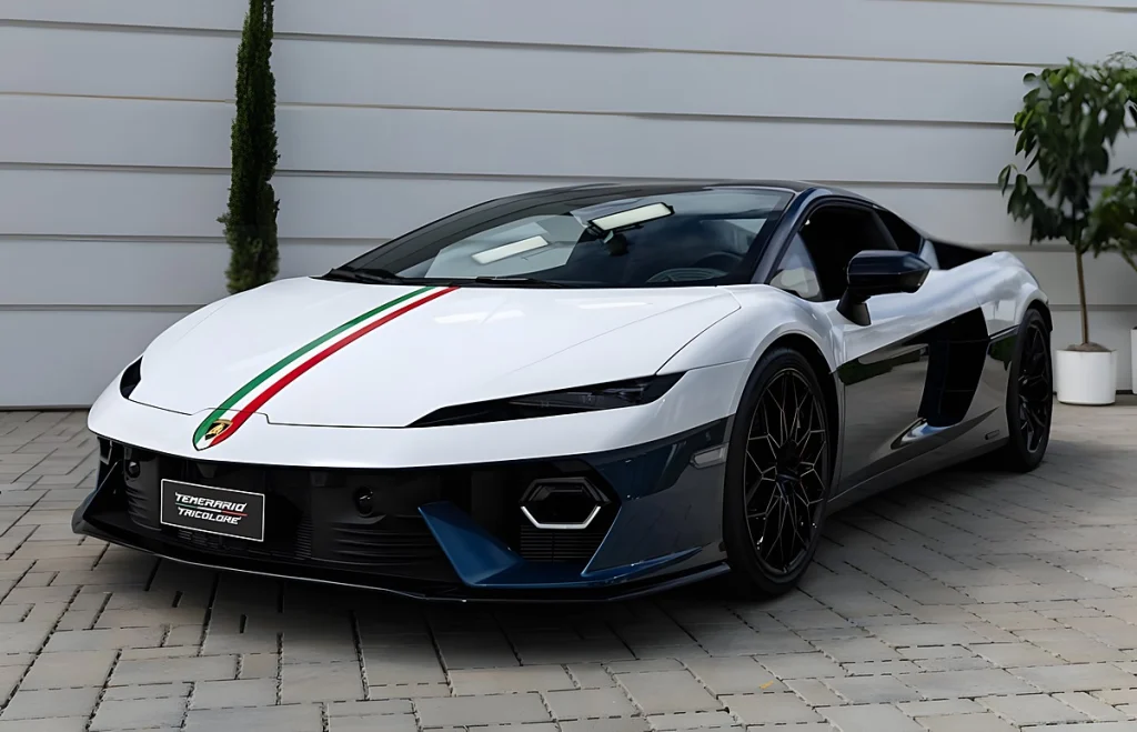Lamborghini Temerario Tricolore celebra a Itália com 920 CV