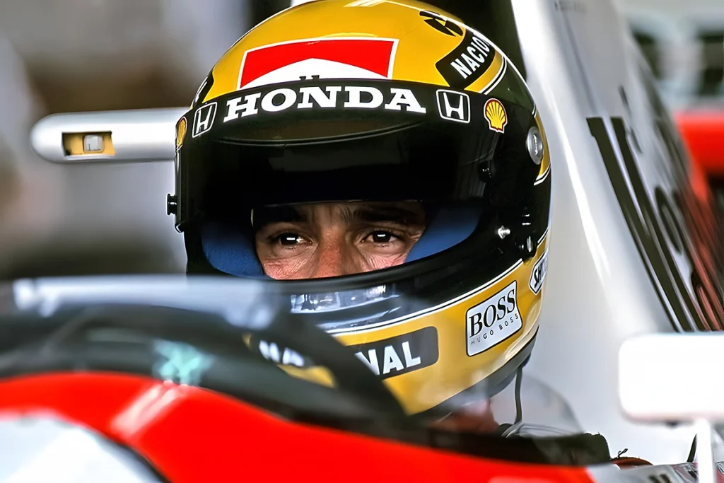 Capacete usado por Ayrton Senna em 1992 rende £260,000 em leilão