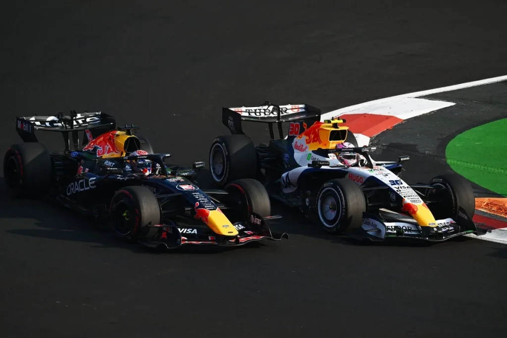 Verstappen e Lawson chamados aos comissários no México – VIDEO