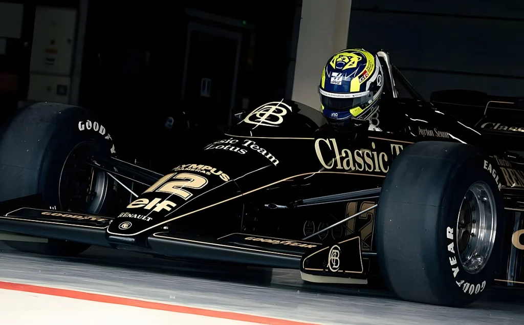 Ollie Bearman elogiado como ‘classe pura’ após conduzir Lotus de senna