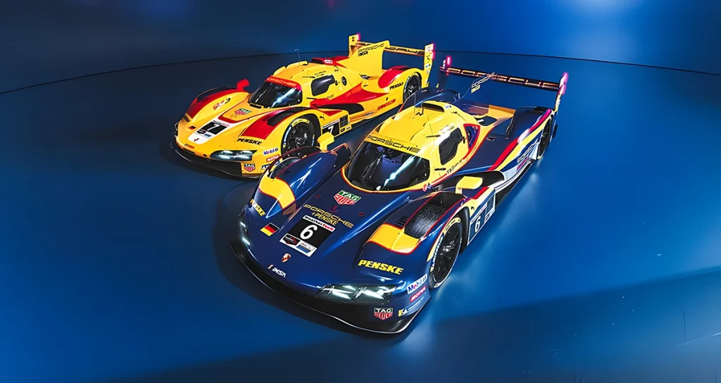 Porsche revela cores históricas da penske para road america