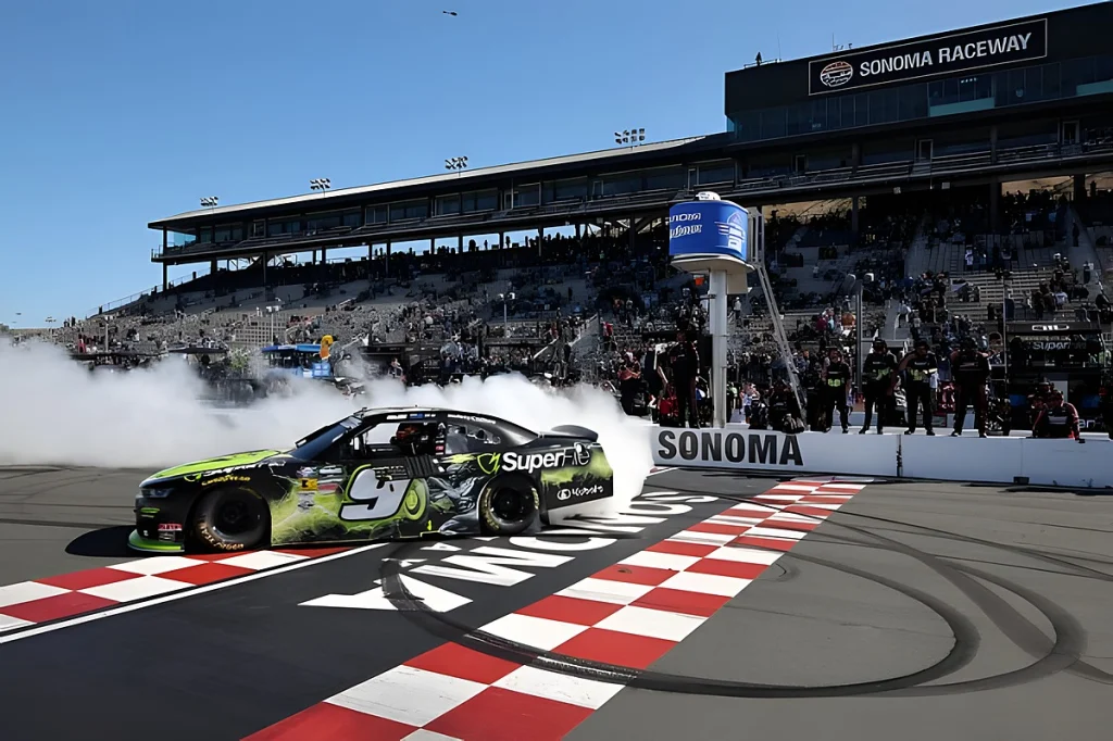 Shane van Gisbergen vence em sonoma e sobe ao 14.º lugar do NASCAR cup