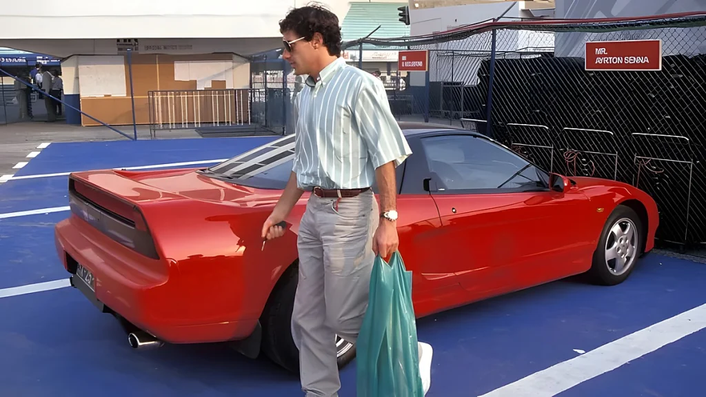 Acura NSX de Ayrton Senna vai a leilão