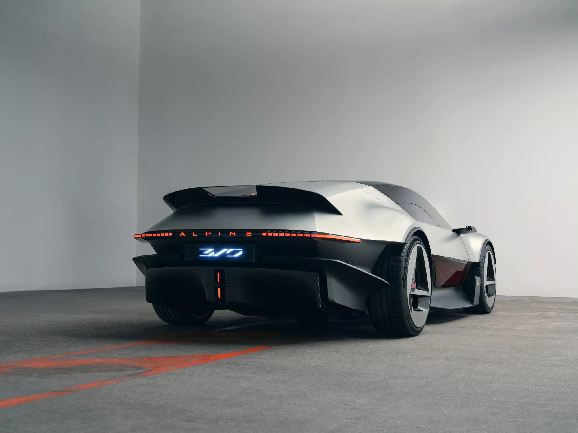 O Alpine A310 Vision, conceito oficial da Alpine.