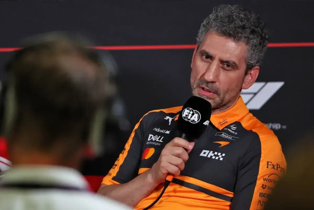 Andrea stella elogia reação de Lando Norris após colisão em singapura