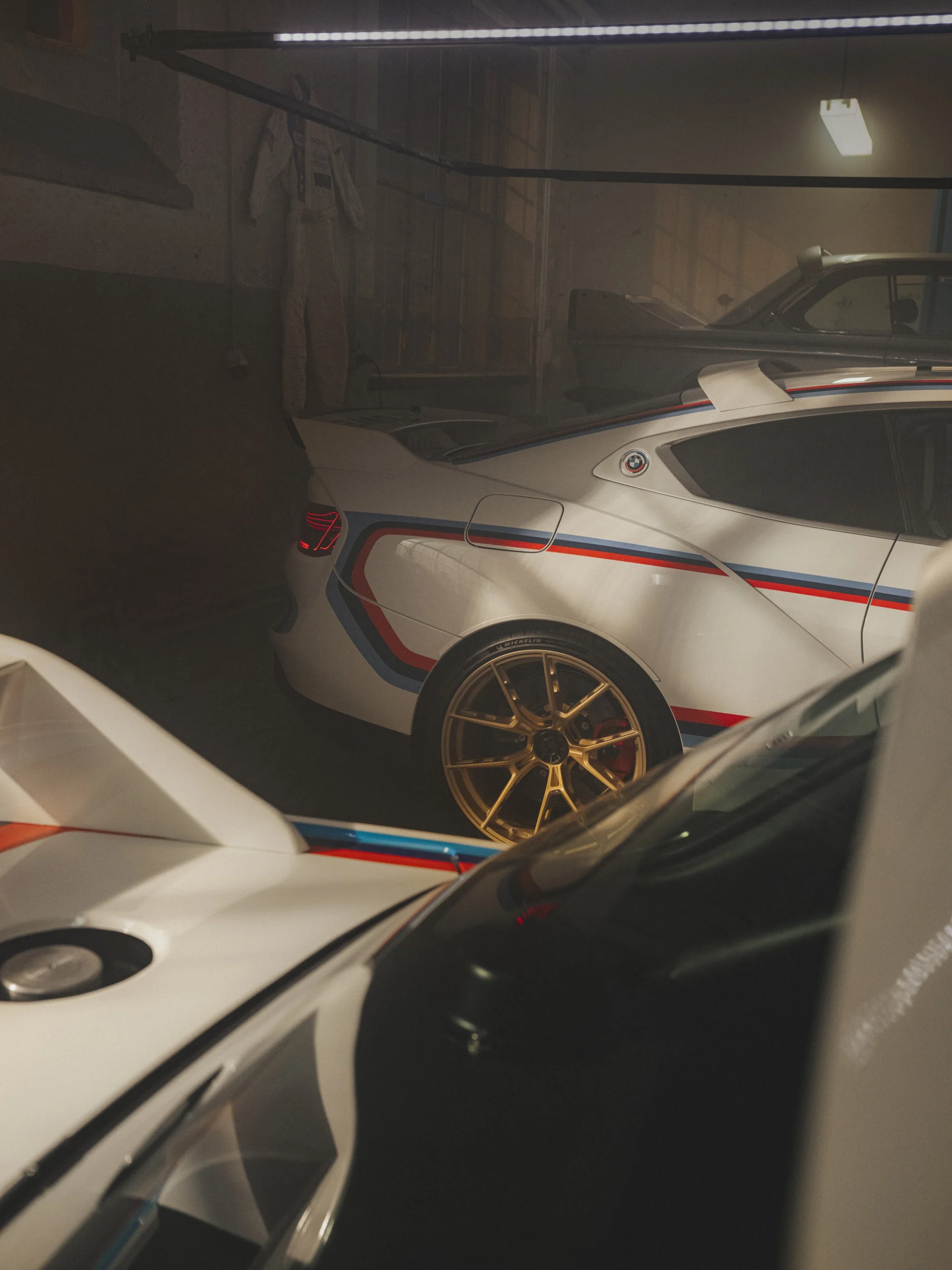BMW 3.0 CSL de 2023, fotografia oficial da BMW; não é possível confirmar que seja o exemplar de Nick Heidfeld.