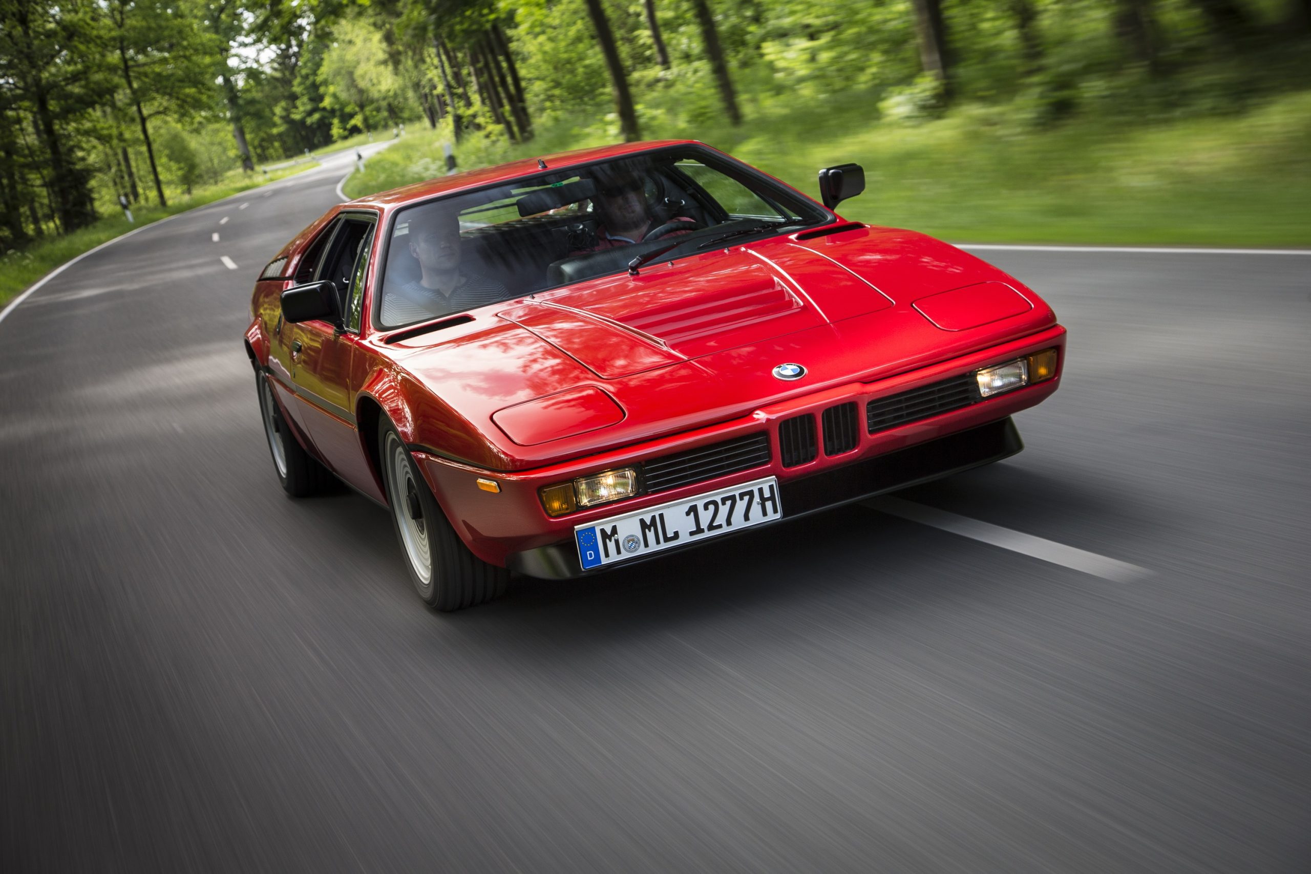 O BMW M1, feito entre 1978 e 1981, numa fotografia de arquivo do BMW Group. Não é o M3 número um milhão.