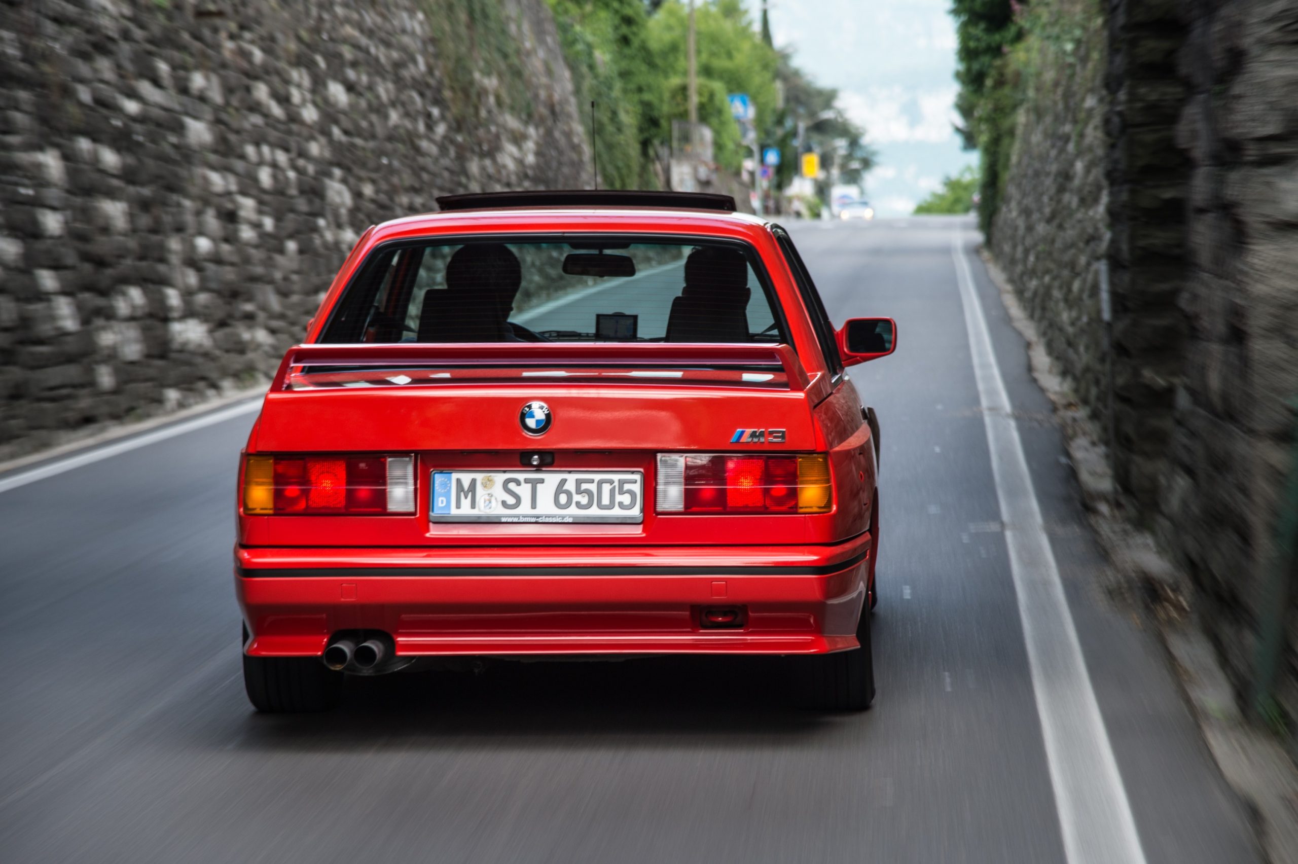 O BMW M3 da geração E30, numa fotografia de arquivo do BMW Group. Não é o M3 número um milhão.