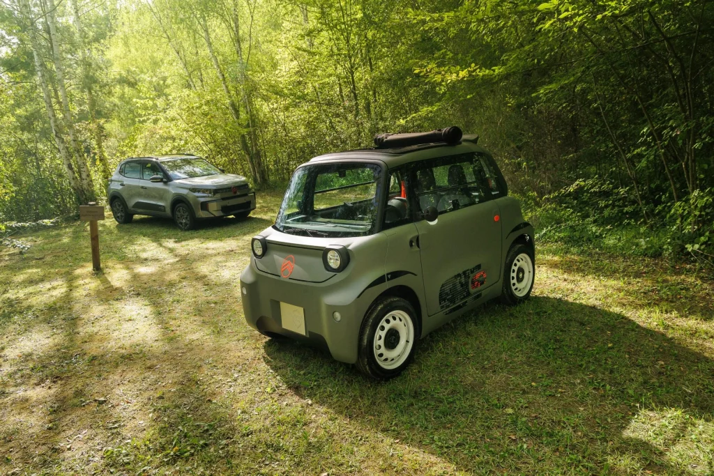 O Citroën Ami OUTDOOR estreia-se em Itália com tejadilho de abrir