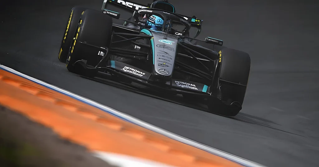 George Russell conquista a pole no sprint do Grande Prémio da Holanda 2026