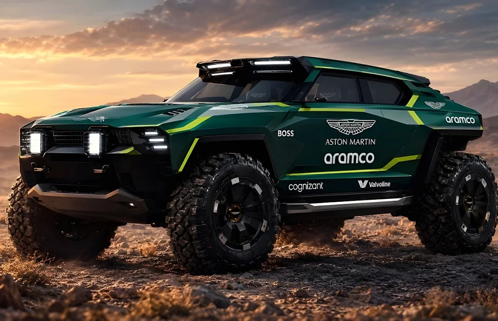 Fernando Alonso vai disputar o rali Dakar com a Aston Martin