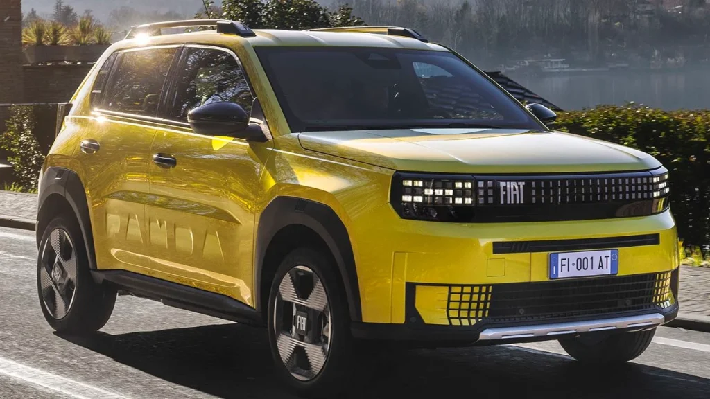 Fiat Grande Panda elétrico ganha bateria maior e chega aos 400 km de autonomia