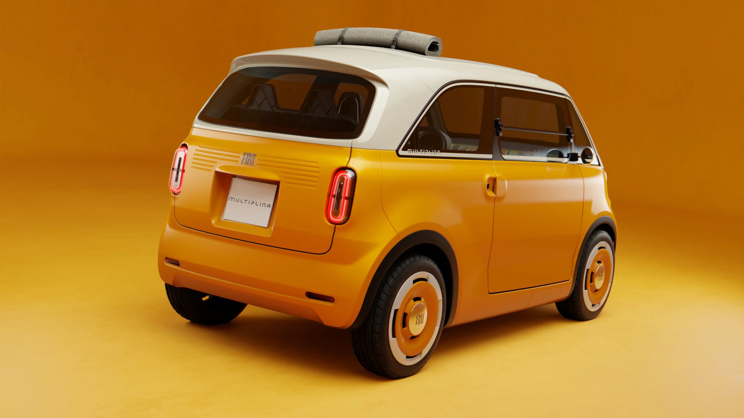 O conceito Fiat Multiplina, numa fotografia oficial da Fiat.
