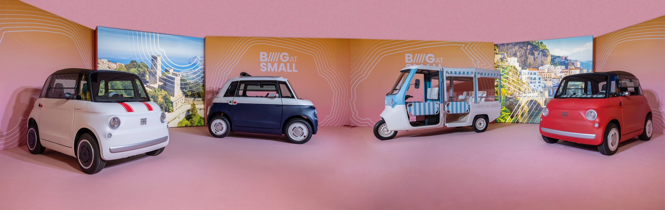 Na imagem, o Fiat Multiplina Concept, noutra fotografia oficial do comunicado da Fiat de junho de 2026; a versão de Paris tem uma frente nova.