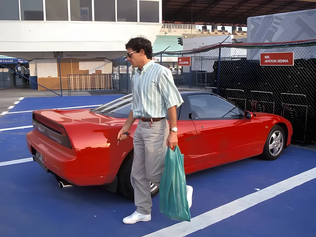 Honda NSX de Ayrton Senna vai a leilão com grande expectativa