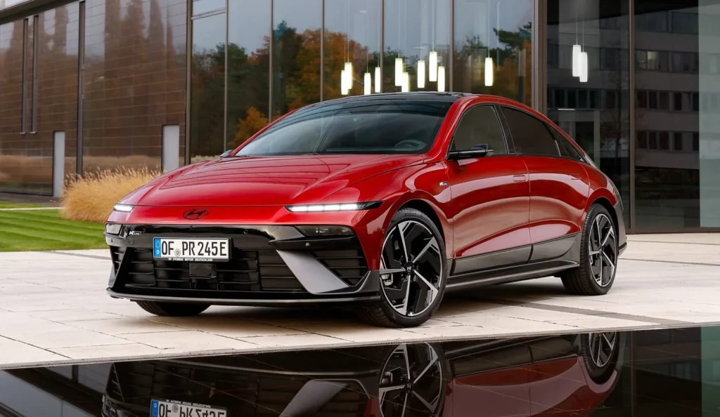 IONIQ 6 com carga estimada de 10 a 80% em 18 minutos num posto de 350 kW!