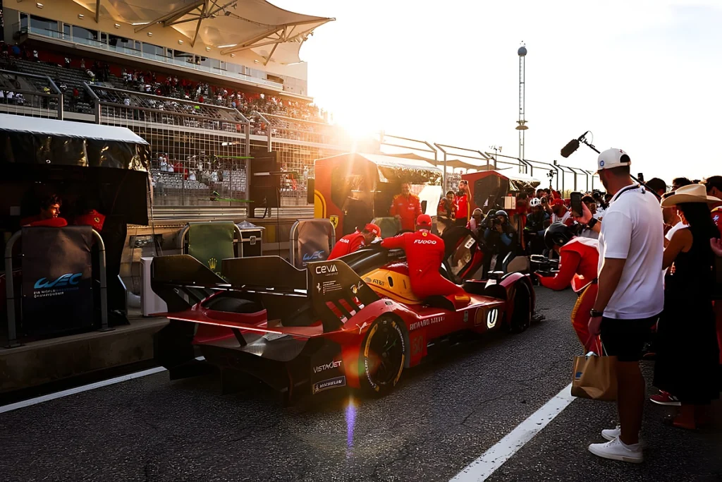 Ferrari vence com sorte após problema tardio da Toyota no circuito das américas