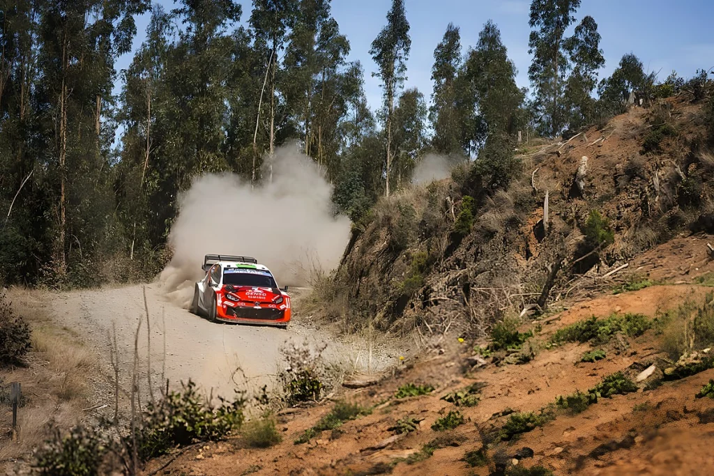 Elfyn Evans lamenta furo no rali do chile e Vê liderança ameaçada