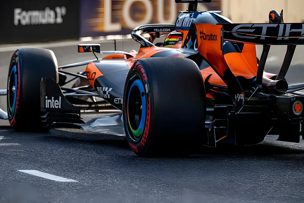 McLaren enfrenta dificuldades apesar da grande atualização em baku