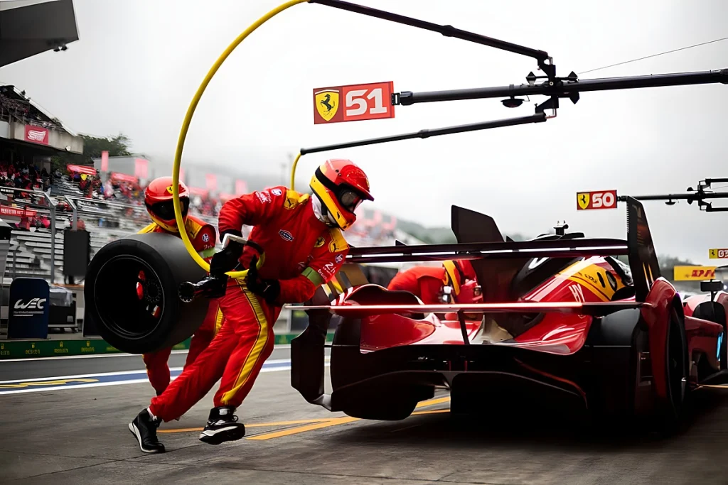 Ferrari sofre em fim de semana desastroso no WEC de fuji